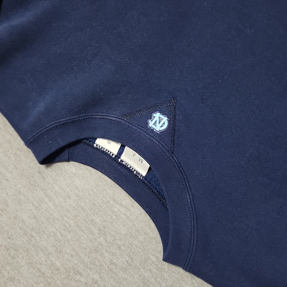 Vintage Y2K Custom Reworked Upcycled Super Crop Oversized Pullover Sweatshirt - Picture 4 of 9